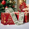 Christmas Christmas Gift Cute Gift Wrap Surprise Money Pull-Out Gift Box Party Favors DIY Xmas Atmosphere 12x12cm