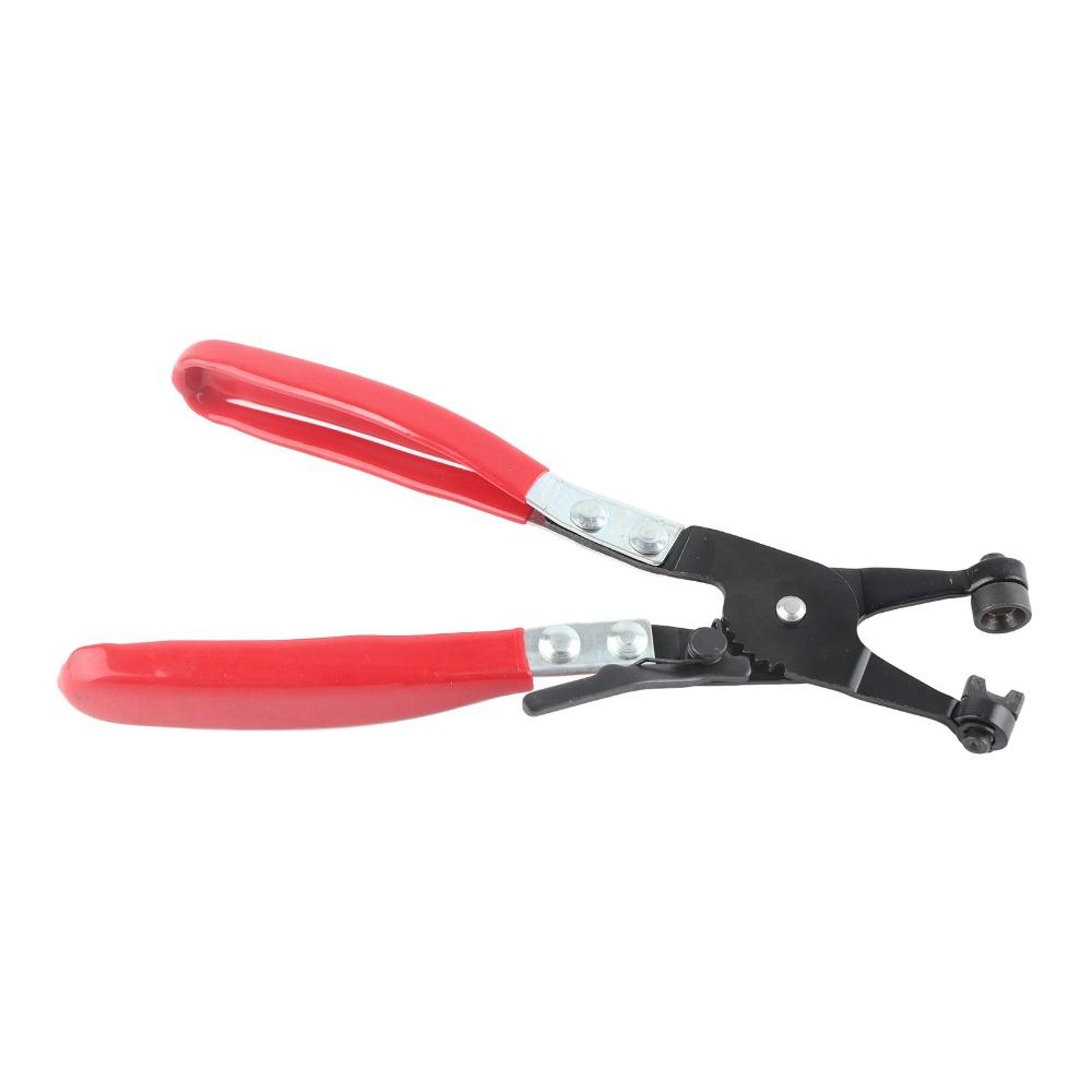 Ring-Type Compatible Hose Clamp Pliers Rubber Handle Flat Band Clamp Pliers Water Pipe Maintenance