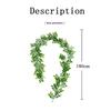 Plastic Common Plant Bowringia Wall Hanging For Wedding Home Interior Decor