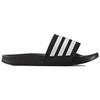 Adidas Adilette Удобные Прочные Шлепанцы Женская Обувь Черный Белый BA9300