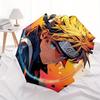 Naruto Uzumaki Automatic Folding Umbrella, Self-Opening/ Closing, Durable Windproof Travel Umbrella for Outdoor Adventures a0826019