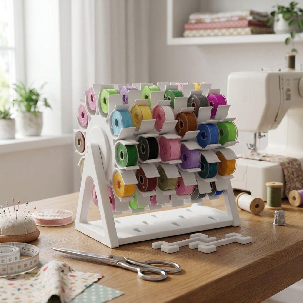 3D Printed Rotating Bobbin Thread Organizer DIY Sewing Sewing Spool Rack Gift Giving