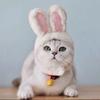 For Cats & Small Dogs With Ears Cosplay Cat Headwear Pet Accessory Cat Costume Rabbit Hat