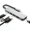 Type C To HDMI 4K USB 3.0 PD Docking Station Multi Port Hub for Laptop Phone