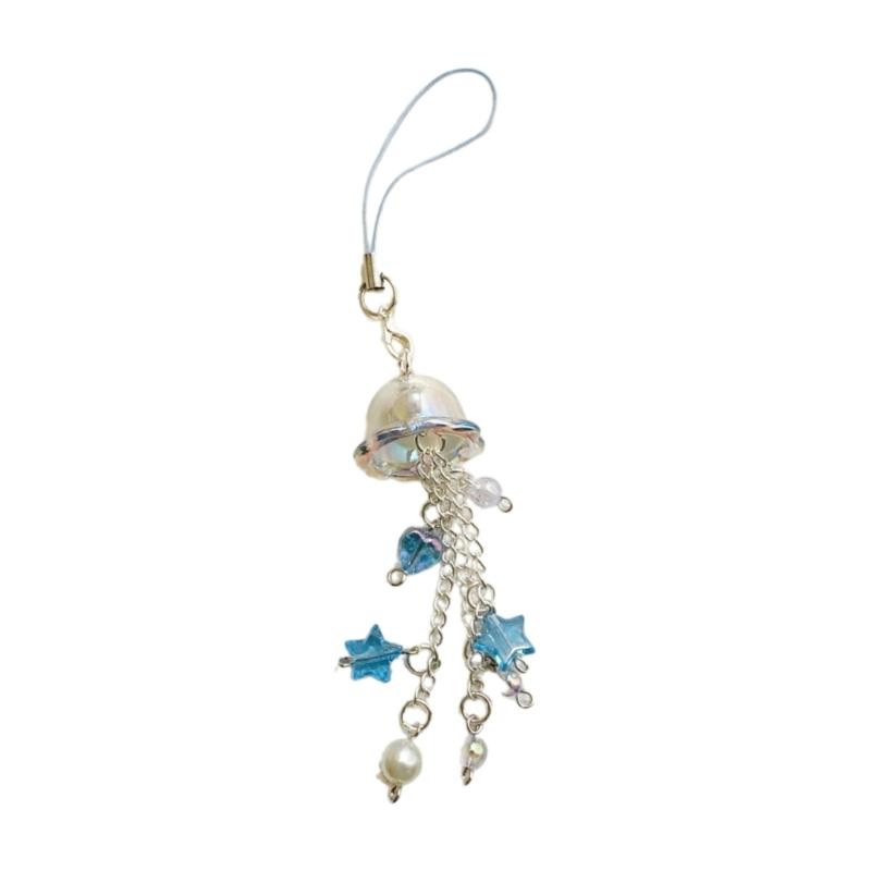Handcrafted Star Night Pearls Hangings Stylish Star And Pearls Wind Chime Pendant Decoration Adds Romance To Any Room