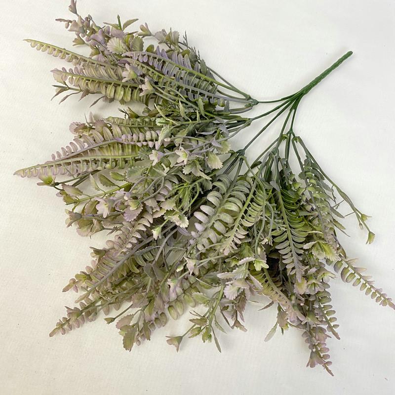 Small Toona Plastic Flower For Home Decor Wedding Photography Props Artificial Green Plant