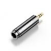 Ugreen 6.35mm / 6.5mm Jack Audio Adapter (female) To 3.5mm Mini Jack (male) Black AV168