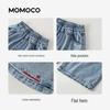 Летние тонкие дышащие джинсы для девочек MOMOCO