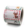 250 Pcs Santa Claus Snowman Christmas Gift Tags Gift Sealing Stickers  for Xmas Presents