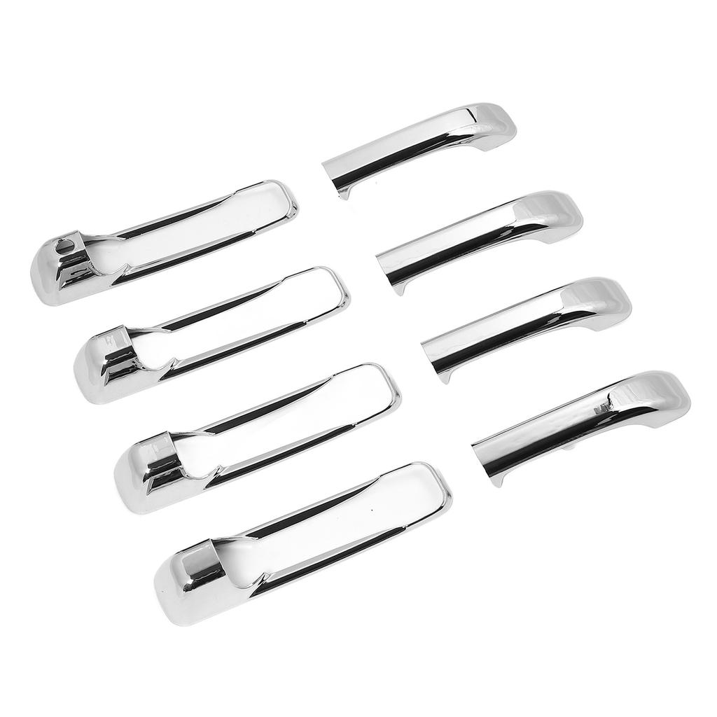 Хромированные накладки на дверные ручки Глянцевый стильный комплект накладок на наружные дверные ручки для 1500 2500 3500 2009