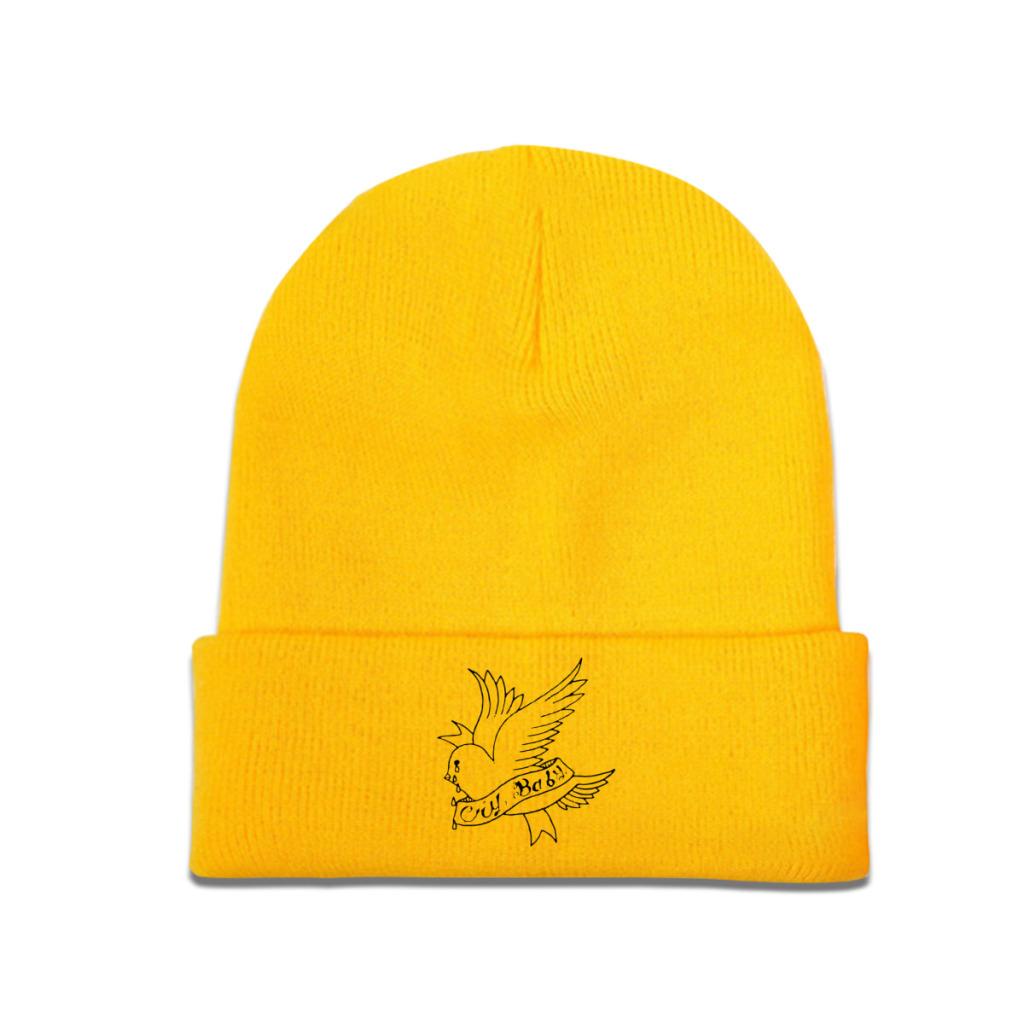 Rip Lil Peep Cry Baby вязаная шапка женская шапка унисекс осенне-зимние шапки теплые шапки