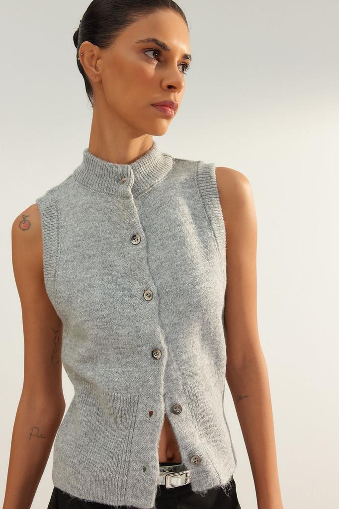 Женский элегантный кардиган, ограниченный выпуск, черный, мягкий текстурированный трикотажный кардиган