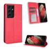 Compatible Leather Flip Case for Samsung Galaxy S23 Ultra, S22, S24, S25 Plus with Magnetic Closure