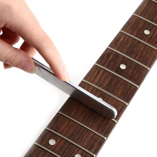 HOTQ Fret Polishing Plate Guitar Tool Kit with Guitar File and Fret File Tool Set for Guitar String Instruments