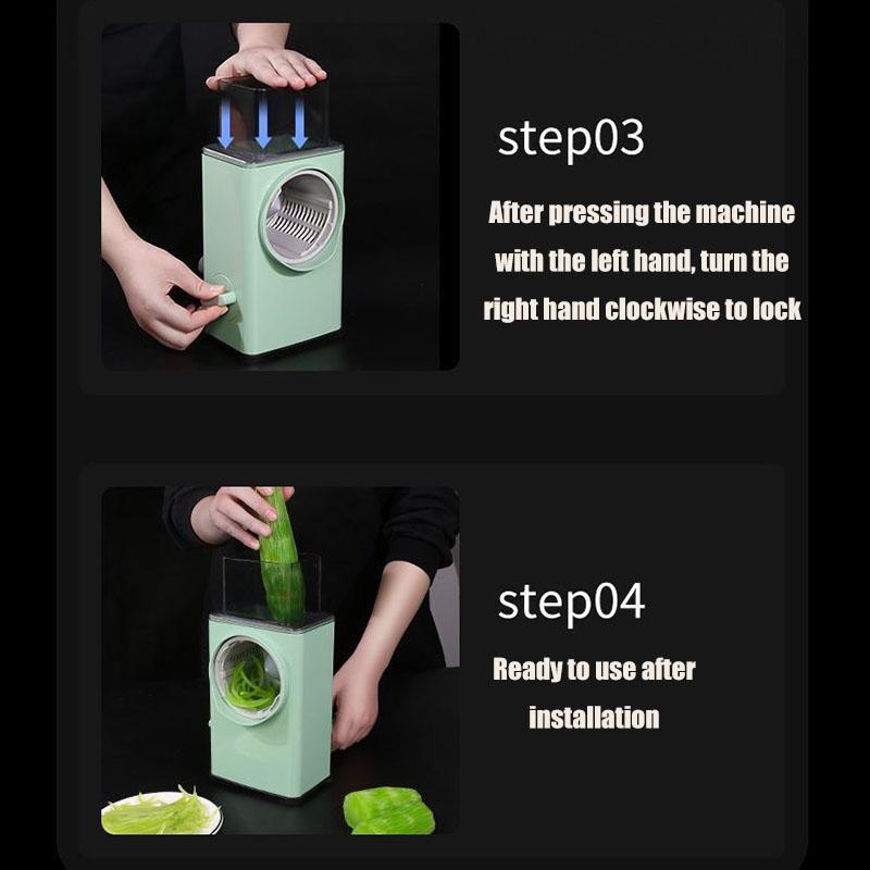 Многофункциональная овощерезка бытовая терка для картофеля редиса нарезка измельченная толстая кухонная роликовая овощечистка