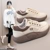 XQ5801 2024 Spring Women's Height-Increasing Casual Thick-Soled Korean Sports Shoes