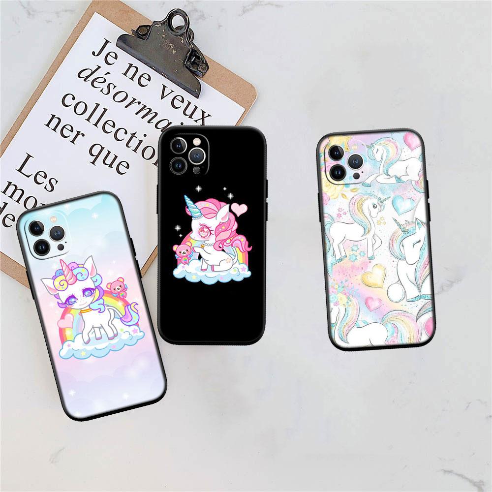 BF28 Cartoon Unicorn Case for Motorola Edge 60 60s 70 G86 G56 G54 E14 G04S G45 G54 G64 S30 S50 X30 X40 X50 Ultra Pro Power