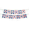 American National Day Holiday Celebration Decorative Paper Flag Spiral Pendant 4Th July Ferrdom Flag