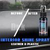 100 мл Пластиковый Восстановитель Возвращает Черный Глянец Чистящие Средства Для Автомобиля Полироль Покрытие Детейлинг Восстановитель Сияющий и Темнее