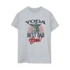 Star Wars Womens/Ladies Mandalorian Yoda Dad Cotton Boyfriend T-Shirt