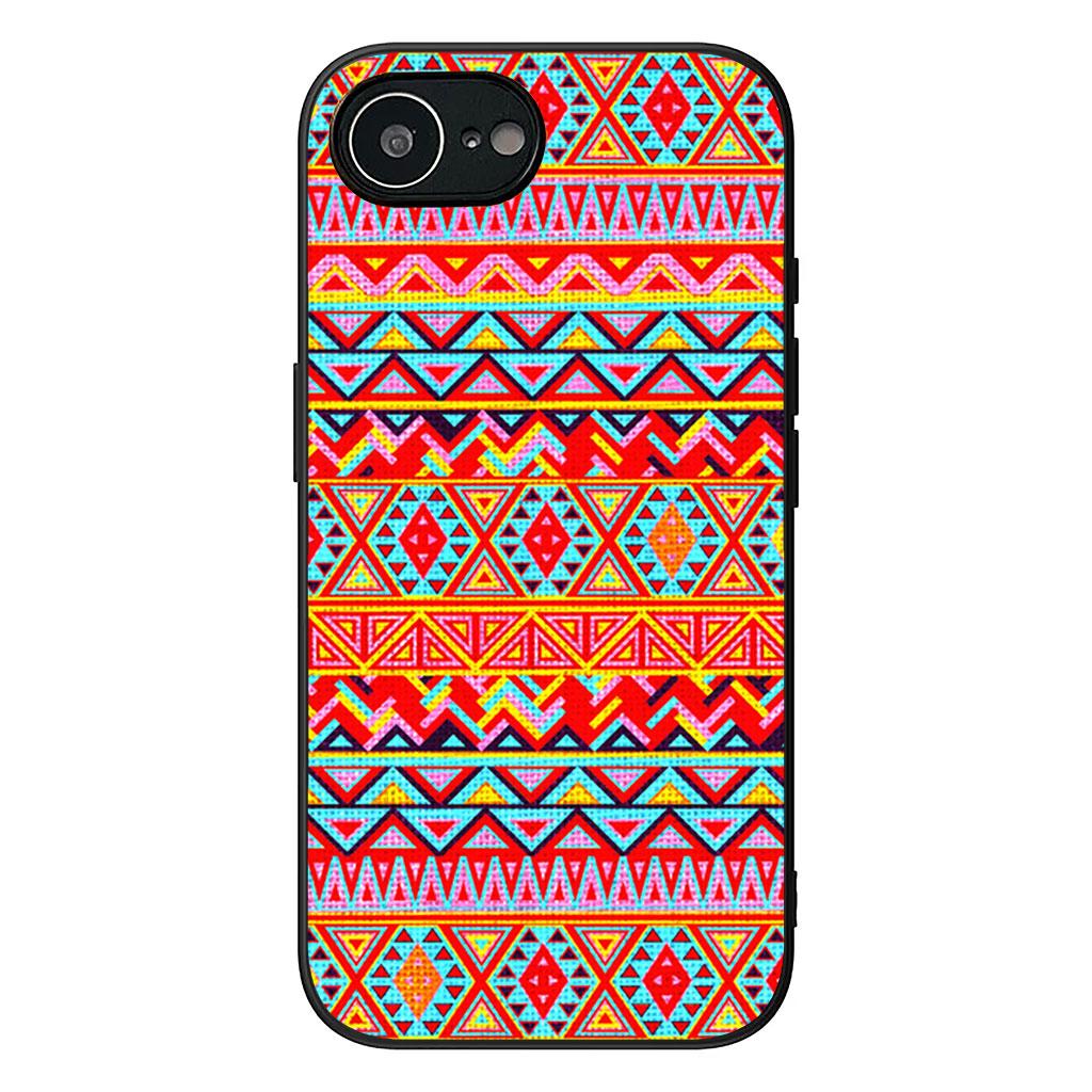 Для Samsung Galaxy A36 A17 A26 A07 A35 A54 A53 A13 A33 A34 S9 S20 S21 FE S10 Plus Чехол Текстура Ацтекское Племя Цветной Крутой