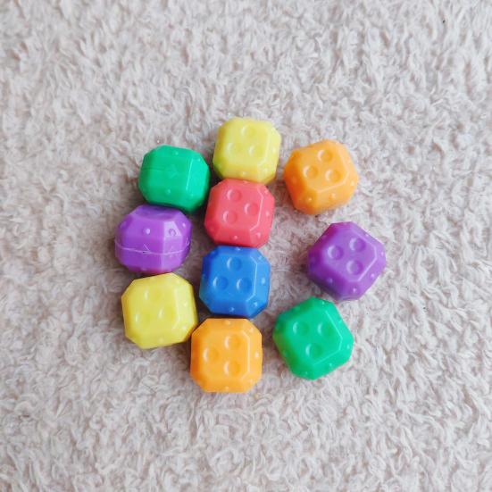 10Pcs Nostalgic Stone Catching Game with Storage Box Hand-Eye Coordination Jacks Stone Kids Adults Family Night Party Traditional Pebble Grabbing Toy