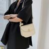 Модные кросс-боди сумки-мессенджеры для женщин, модные маленькие сумки под мышку, на плечо, кошельки, универсальные женские сумки с клапаном на застежке, однотонные