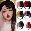 Synthetic Fiber Two Tone Color Fringes Clip In Hair Pieces Bangs Extensions Hair Styling Accessories HairpiecesParty And Daily Wear