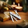 Victorinox Классический швейцарский армейский нож SD ALOX, многофункциональный нож, ножницы для кемпинга с плоской отверткой, оснащенный пилочкой для ногтей Swiss