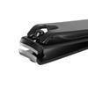 Black Finger Toe Slope Flat Shape Nail Clipper Cutter Pedicure Nail Care Nail Trimmer