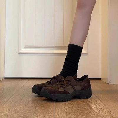 Овечья кожа версия нишевый балетный стиль бант новая кожа универсальные удобные повседневные спортивные туфли