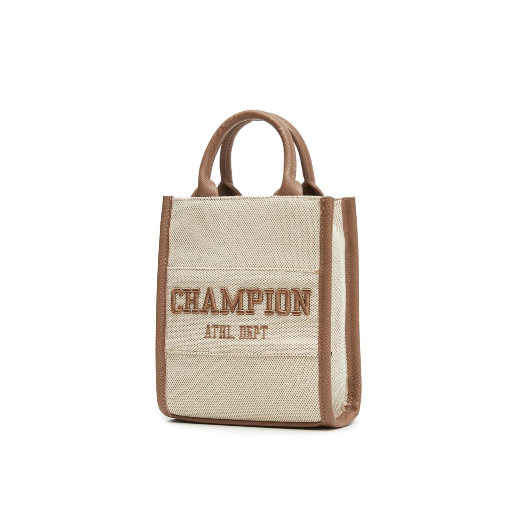 Champion Campus Phone Tote Casual Fashion Simple Color Block Retro Classic Logo Tote Bag Small Unisex Tote Bag U5AACPU27