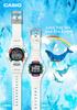 Casio Solar Love Sea and the Ice Search Japan Модель-коллаборация Белые Радиоуправляемые часы Baby-G, Земля, BGR-3000UK-7JR, Женские,