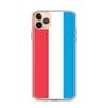 Coque iPhone - Drapeau Luxembourg - iPhone 11 Pro Max - Souple - Multicolore - Design Moderne