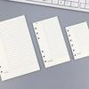 Planner Line Spiral Binder Notebook Refill Binder Inside Page Paper Refill Loose Leaf Inner Page