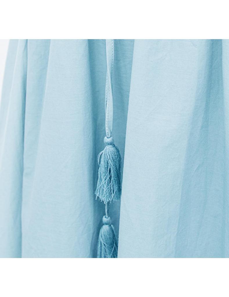 Sorosis Повседневный Круглый вырез Длинный Свободный Идеально для Повседневного и Особого Лета Размер Маленький Женское Платье, Без рукавов, А-силуэт, Длина до колена, Расклешенное, Горловина, Платье,