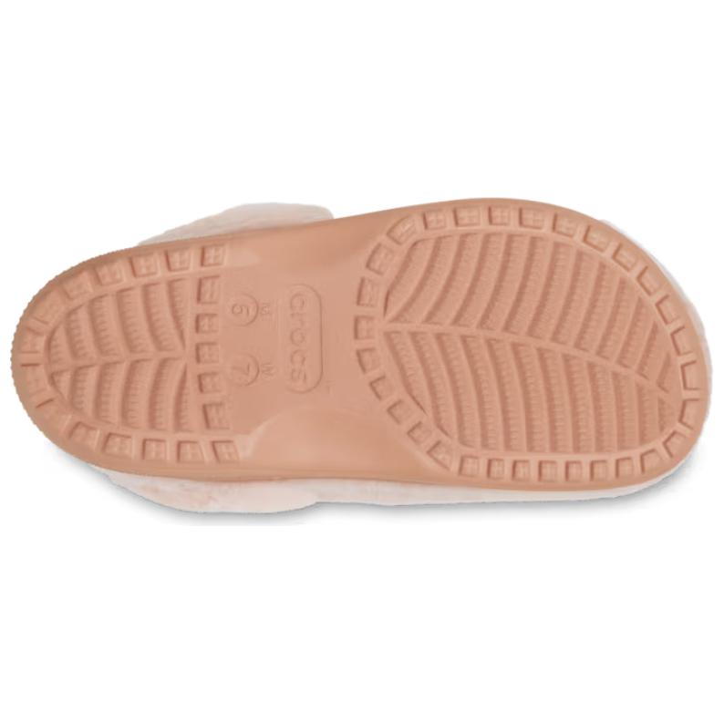 Crocs Простые и удобные универсальные шлепанцы с перемычкой для женщин, бежевые