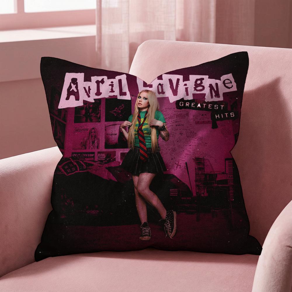 A-Avril Ramona Lavigne Наволочка для подушки Многоцелевая наволочка для дома и автомобиля - Двусторонняя, Мягкая и Прочная для ежедневного использования