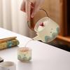 Hand-Painted Ceramic Teapot Tea Set