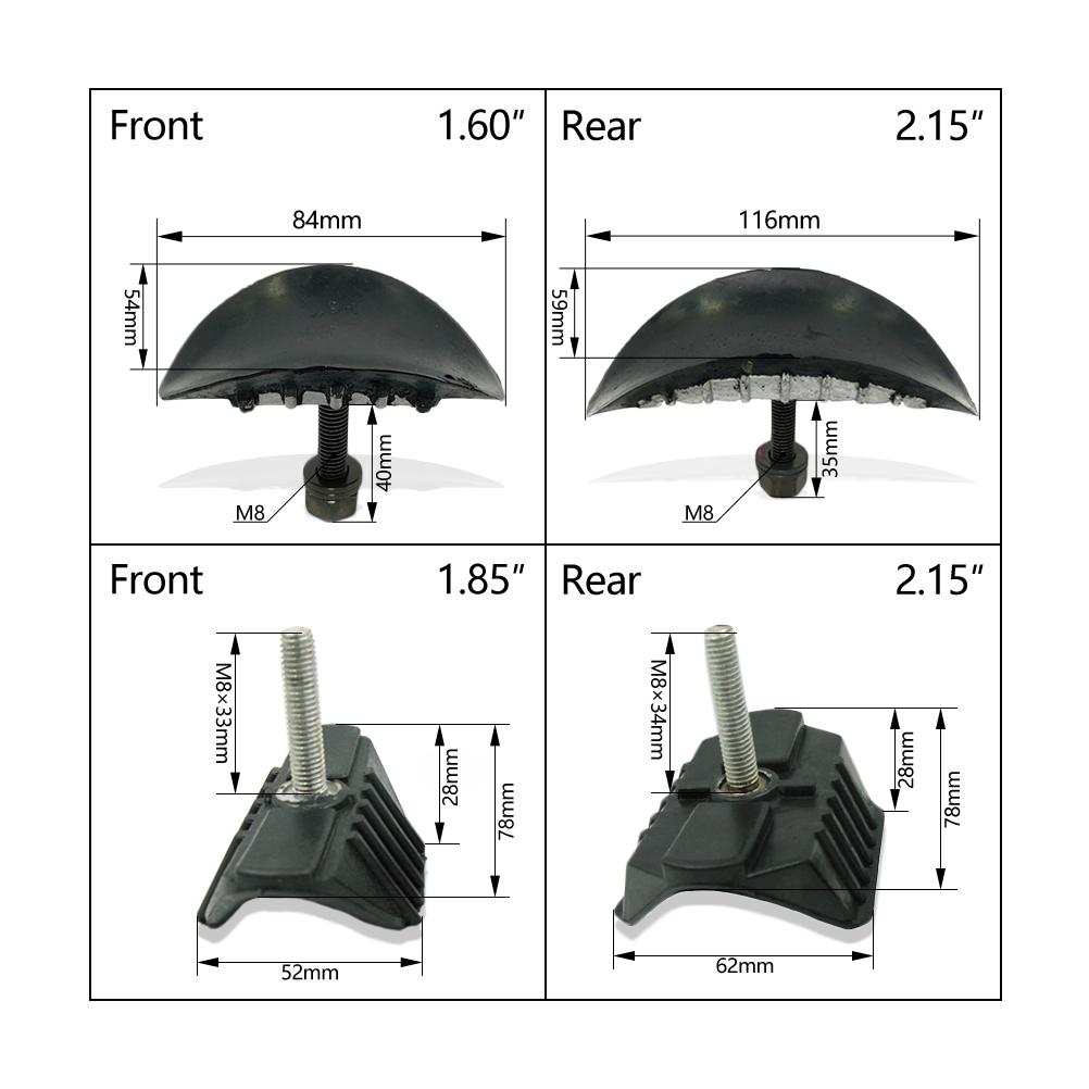 Motorcycle Wheel Rim Lock Tyre Inner Tube Safe Bolt 1.6" 1.85" 2.15" For HUS HONDA KTM KAWASAKI SUZUKI YAMAHA Motocross Enduro