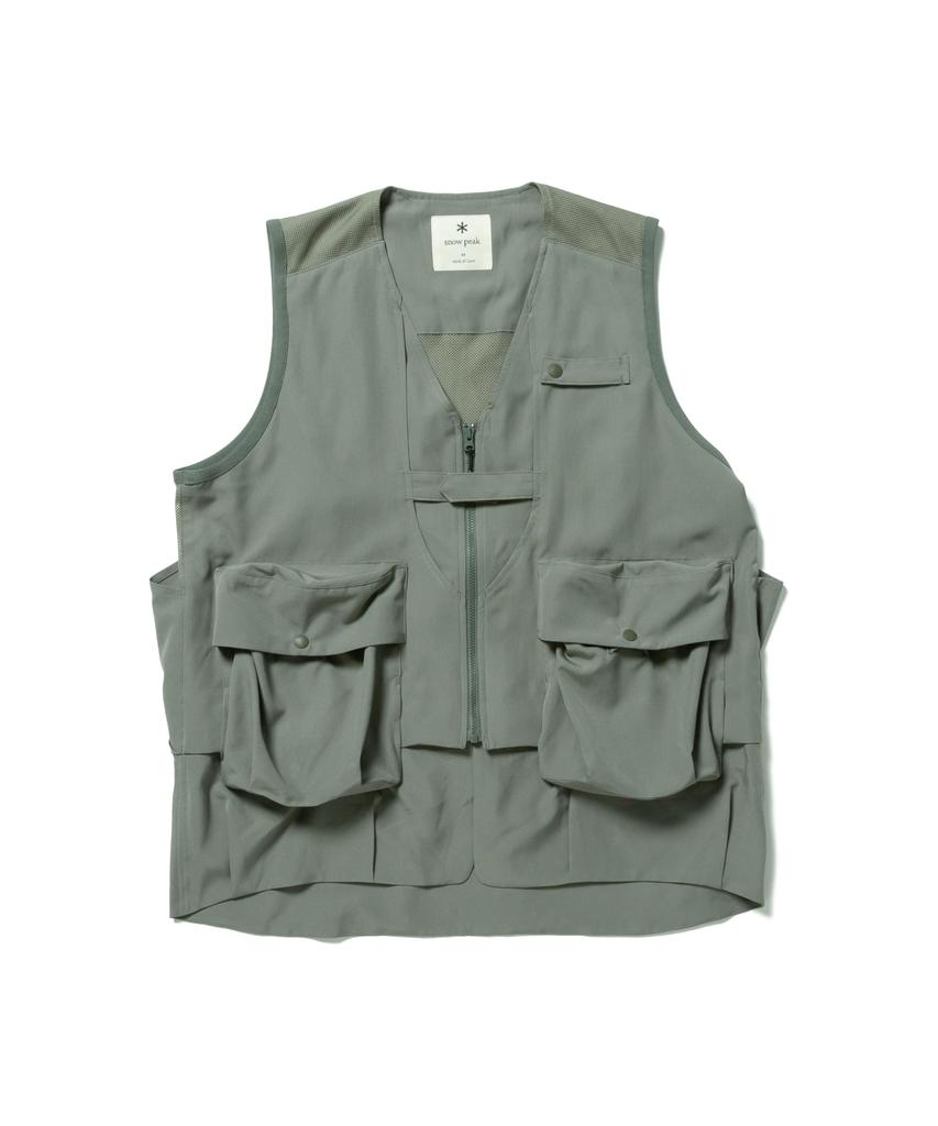 Сетчатой жилет Insect Shield размер Фестиваль Кемпинг Отдых [Snow Peak] SOLIVEJK-25SU012