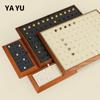 Ya Yu Wooden Gemstone Display and Storage Tray for Jewelry and Beads