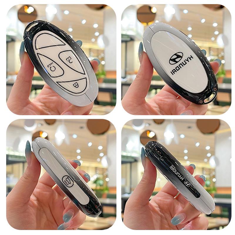 Чехол для ключа Hyundai Tucson L 2025: Полностью металлический корпус для новой модели 5-го поколения