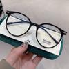 Круглые очки с блокировкой синих лучей, защитная оправа для глаз, очки для мужчин и женщин