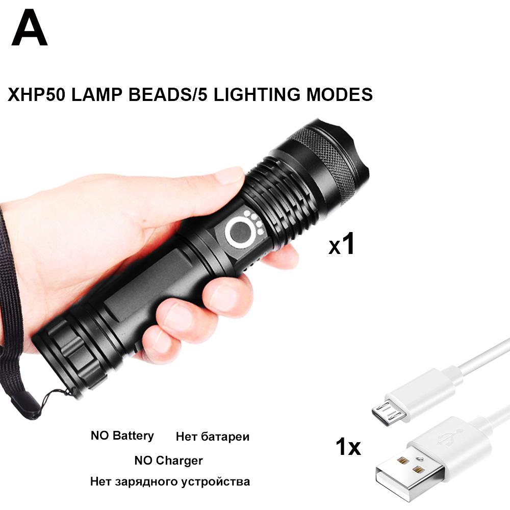 ZK20 XHP90/XPH70/XPH50 LED Flashlight Torch USB Rechargeable Power Display 26650 18650 battery Handheld Light Lantern