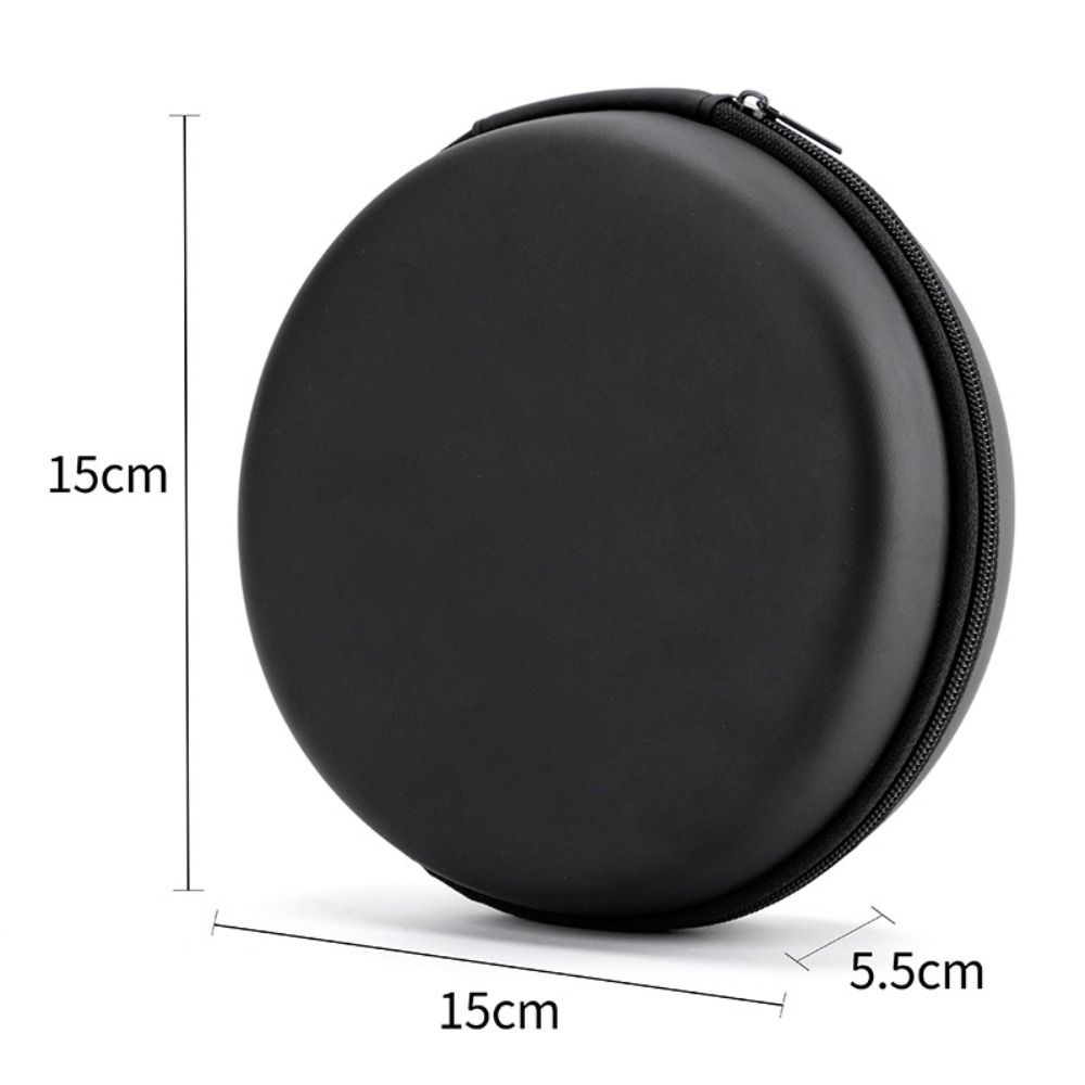 Black EVA Storage Box Mini Pouch Carrying Bag New Protective Storage Case Digital Accessories