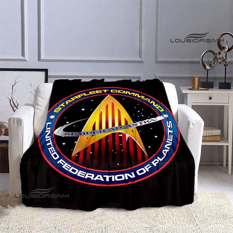 StarCraft Logo Printed Blanket Children Warm Beautiful Blanket Flannel Soft and Comfortable Blanket Home Travel Birthday Gift