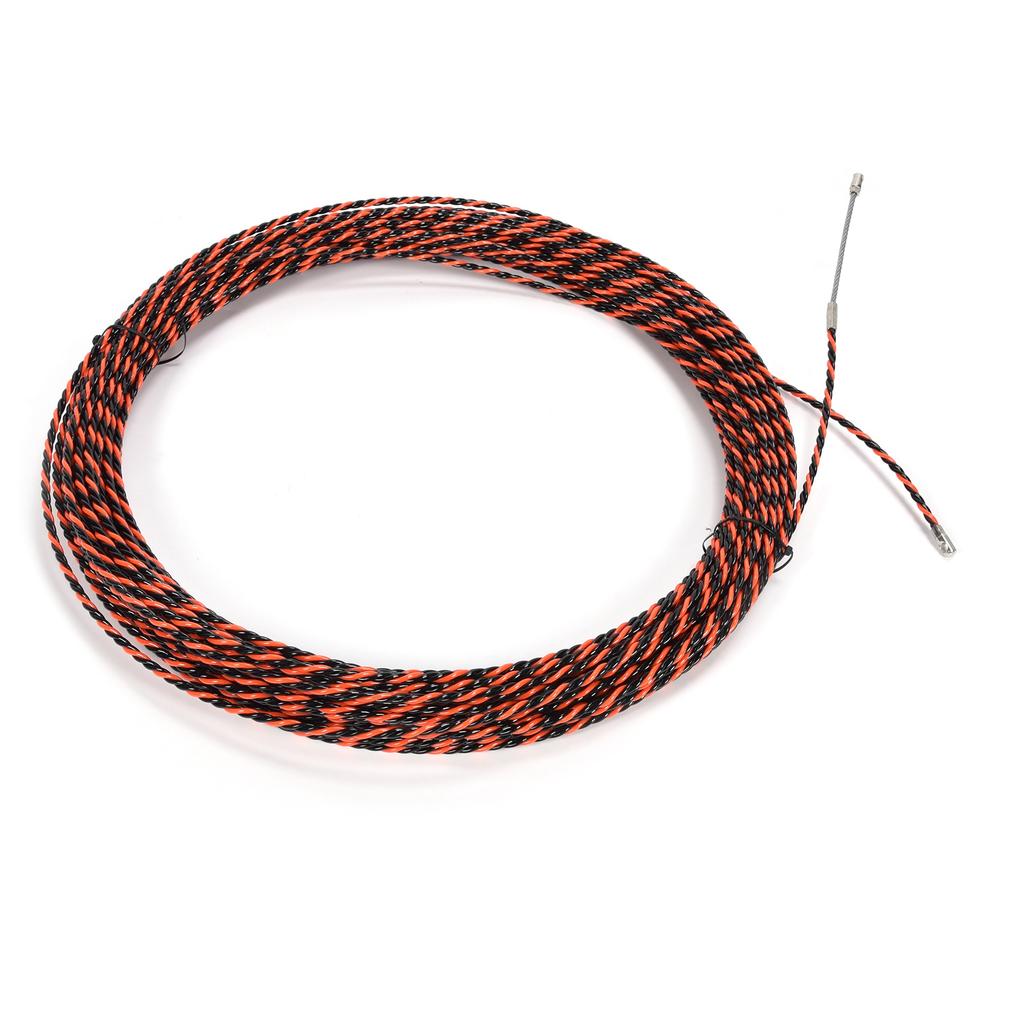 50м Стальной трос с пластиковым покрытием, устойчивый к коррозии, двухцветный, для лифта, крана, трактора