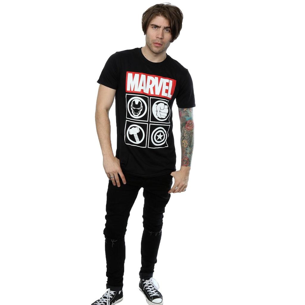 Avengers Mens Icons T-Shirt