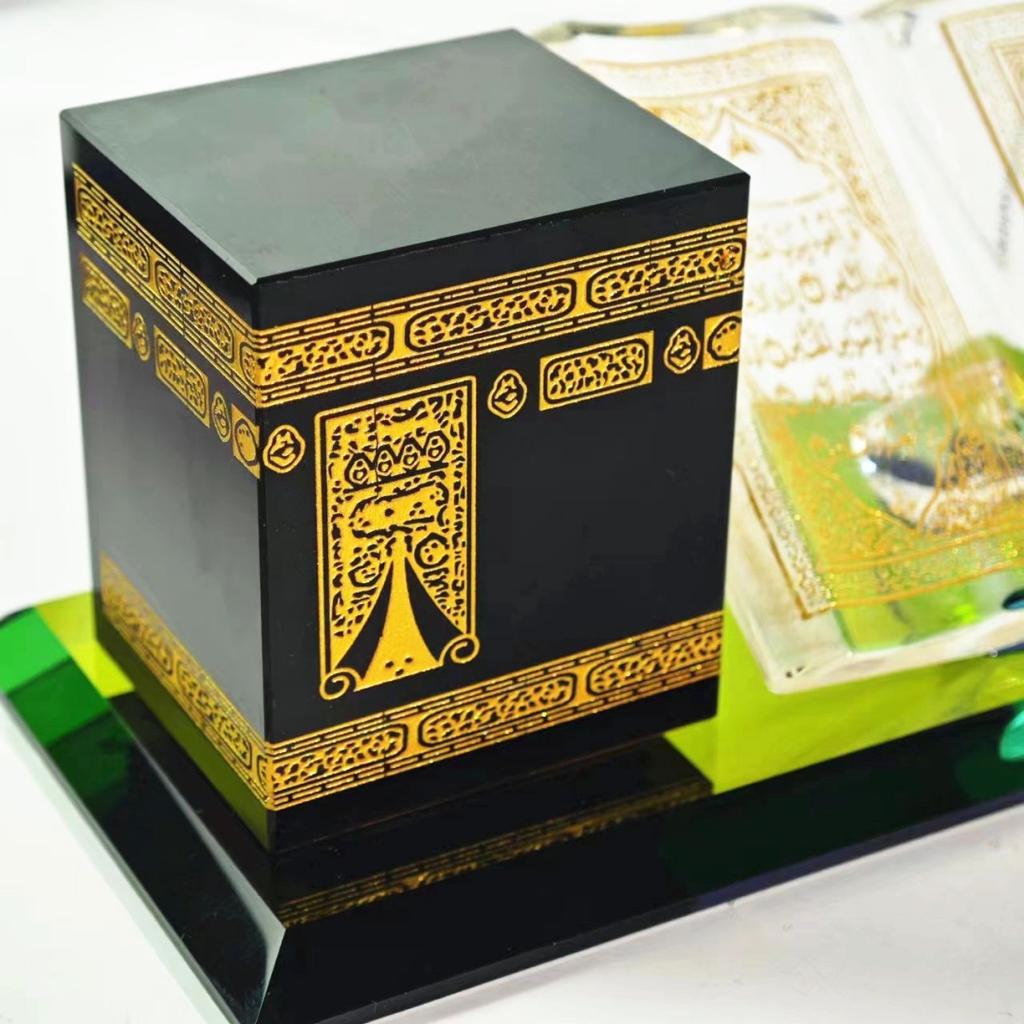Mubarak Ramadan Eid Decorative Moonlight Lamp Kids Night Light Home Decor Wood Model Hanging Ornaments Muslim Supplies